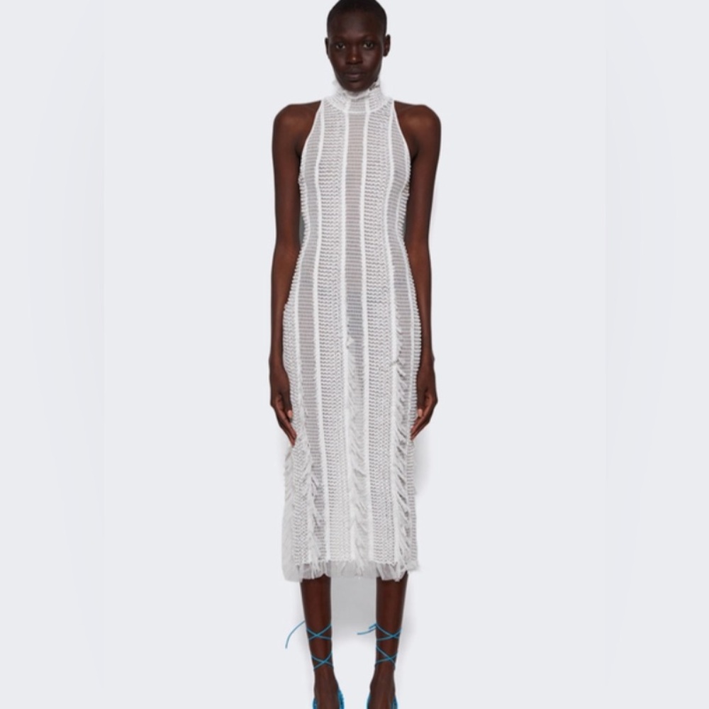Roberta Einer sold out Angel Midi Dress